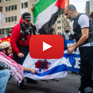 Anti-Israel protesters