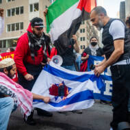 Anti-Israel protesters