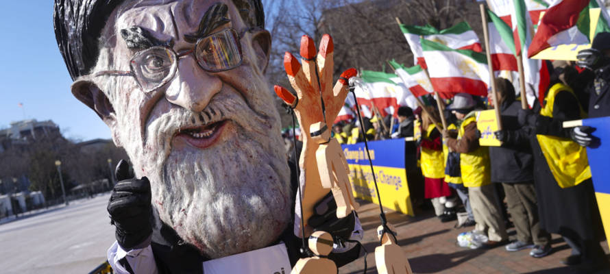 Iranian Supreme Leader Ayatollah Ali Khamenei.