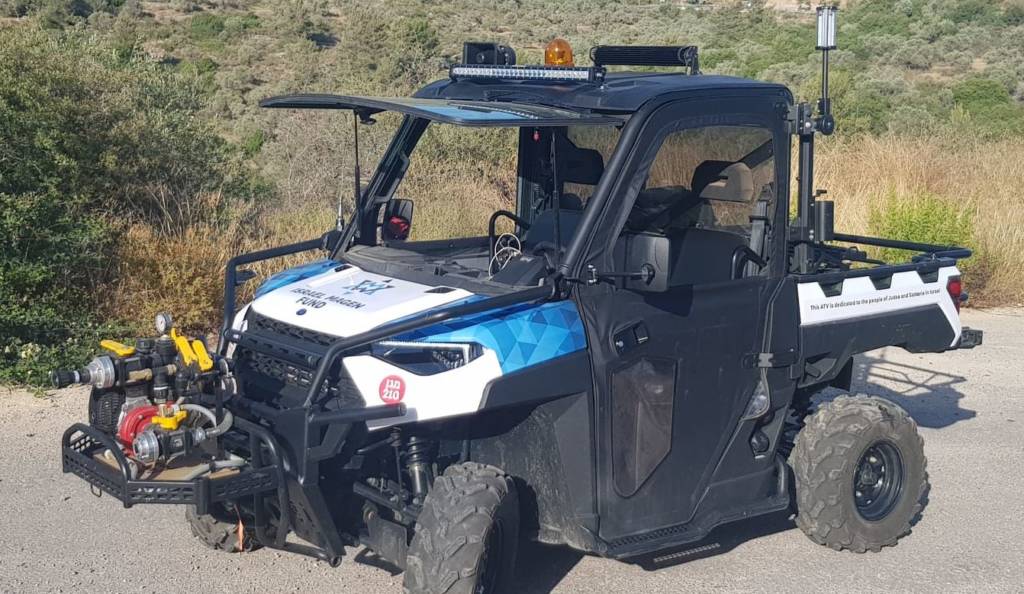 Firefighting ATV