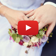 Hands of Bride and Groom
