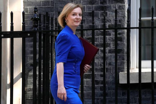 Britain's Foreign Secretary Liz Truss