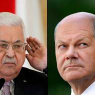 Mahmoud Abbas, Olaf Scholz