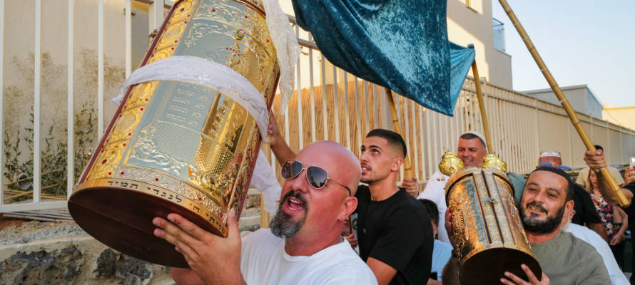Sephardic Torah scrolls