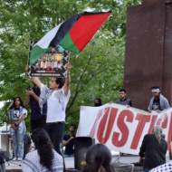 Palestinian Youth Movement rally in Ottawa