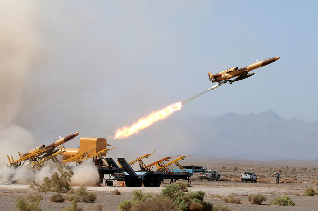 Iran Army Drone Drill
