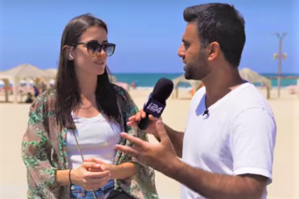 tourists in Israel
