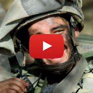 IDF soldier smiling