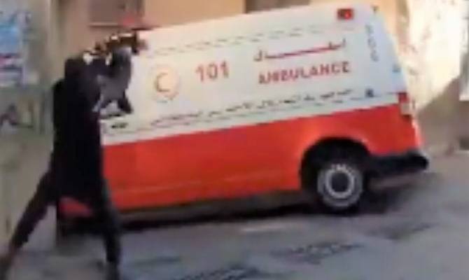 Palestinian Terrorists, Ambulance