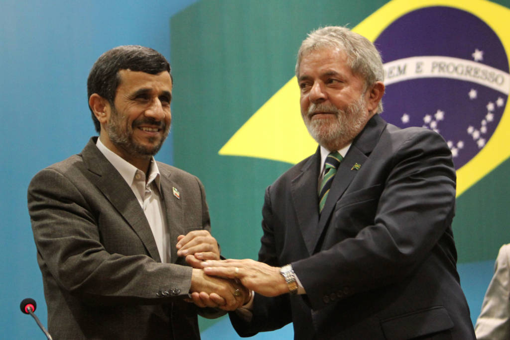 Mahmoud Ahmadinejad, Luiz Inacio Lula da Silva