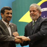 Mahmoud Ahmadinejad, Luiz Inacio Lula da Silva