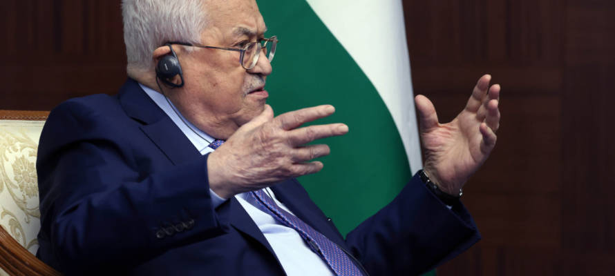 Palestinian Chairman Mahmoud Abbas