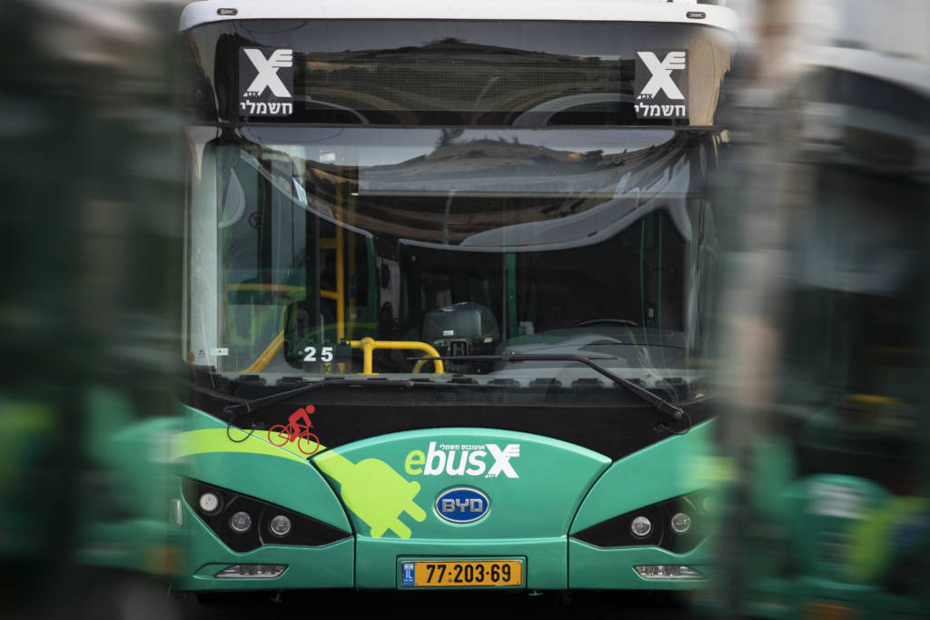 Israeli electric buses