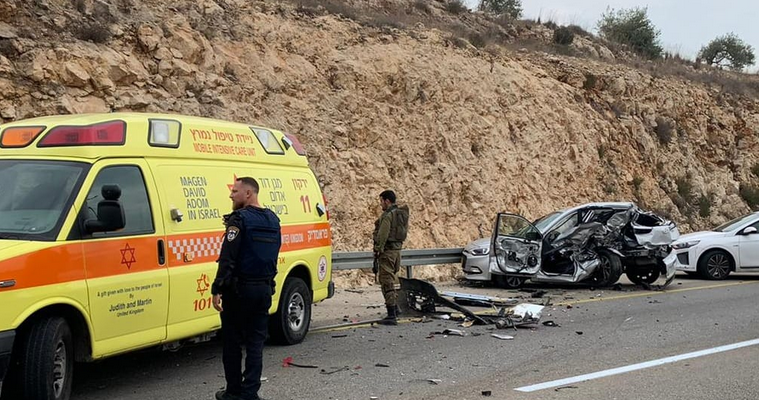 Terror attack near Ariel