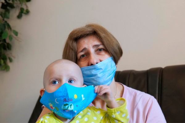 Ukrainian Cancer Patient