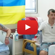 Ukraine Soldiers, Israeli hospital