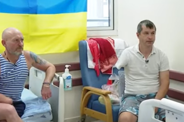 Ukraine Soldiers, Israeli hospital