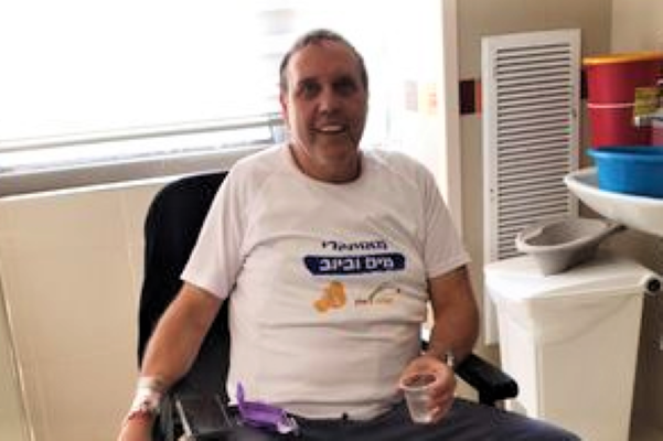 Kidney donor Rony Zigler