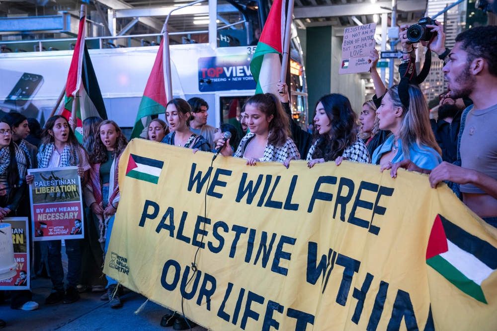 anti-Israel protest