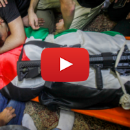 Palestinian terrorist funeral