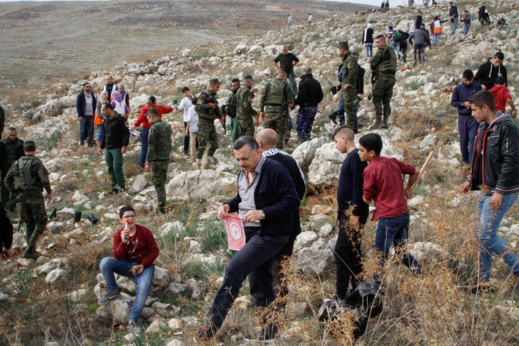 Palestinians at Mount Ebal
