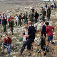 Palestinians at Mount Ebal