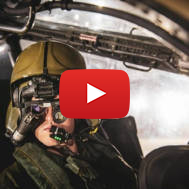 A pilot during the IAF's “Staging Threat” exercise