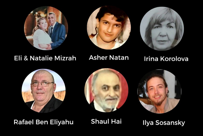 Israeli victims of the Jan. 27, 2023 Palestinian terror attack in Jerusalem
