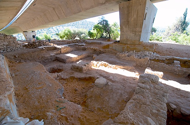 Ruins biblical era temple