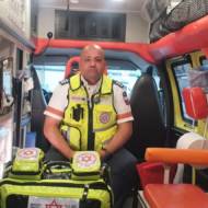 Magen David Adom paramedic Fadi Dekaidek