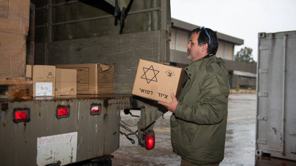 Israel sends over medical supplies to Turkey following the deadly earthquake that struck the country
