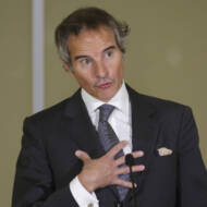 International Atomic Energy Agency (IAEA) Director General Rafael Grossi
