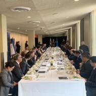 Mock Seder at the UN