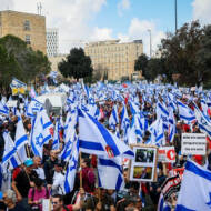judicial reform protest
