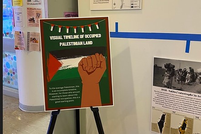 CUNY antisemitic display