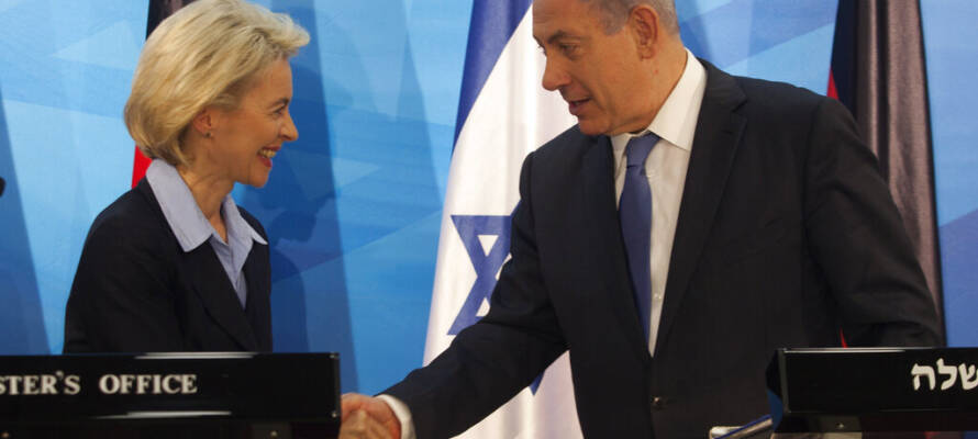 Ursula von der Leyen Benjamin Netanyahu