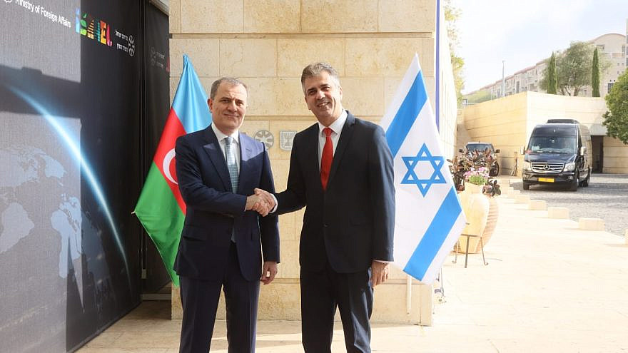Israeli and Azerbaijani foreign ministers