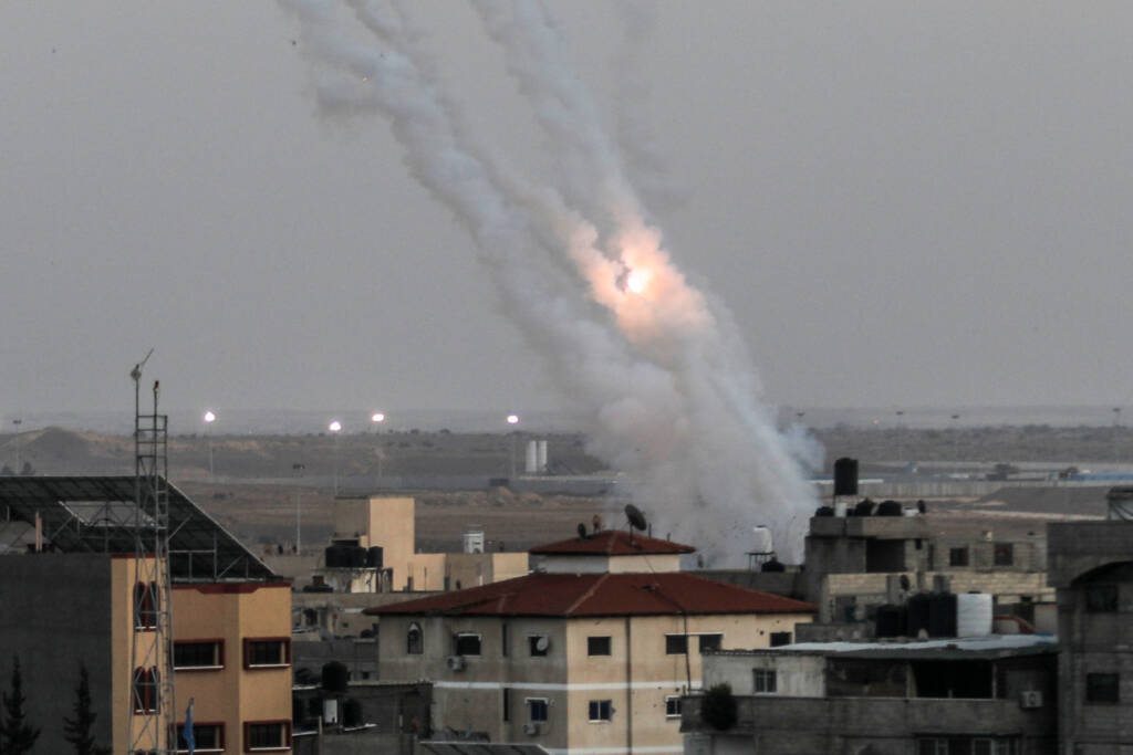 Rockets launched from Gaza