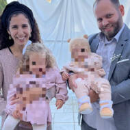 Meir Tamari and family