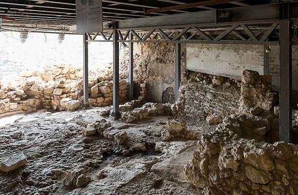 Ruins of Kng David's palace