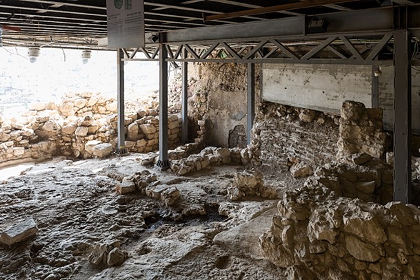 Ruins of Kng David's palace