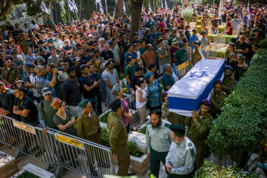 Funeral terror victim Shilo Yosef Amir