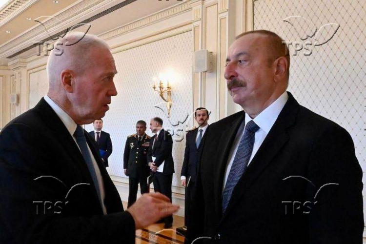 Gallant with Ilham Aliyev