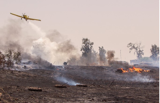 Israeli firefighters
