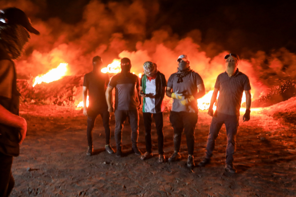Gaza terrorists, riots