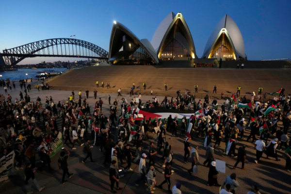 Australia Israel Palestinians