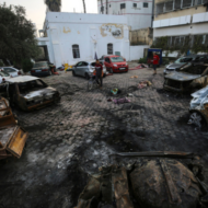 al-Ahli hospital in Gaza City