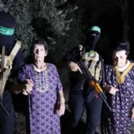 Hostages being returned