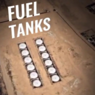 Fuel containers, Gaza