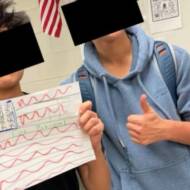 Antisemitic image, Virginia school